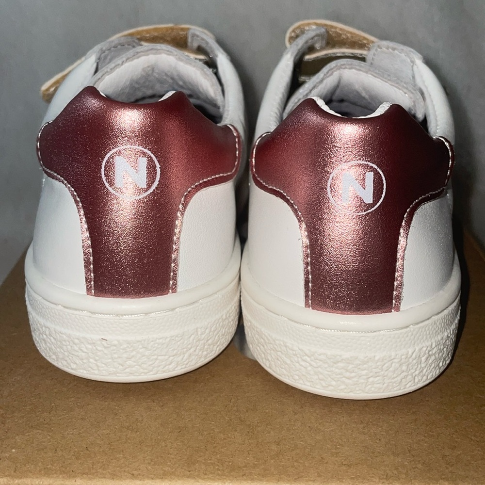 NWT NATURINO HASSELT Sneaker in White-Silver-Platinum - Picture 11 of 15